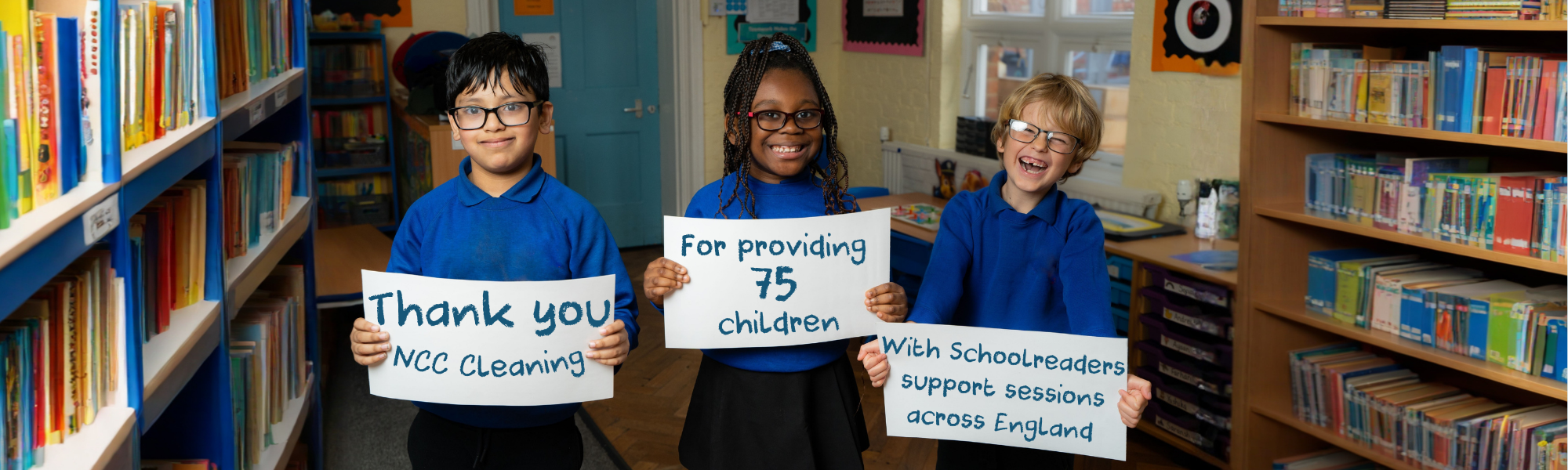 NCC Cleaning Service partnership with Schoolreaders